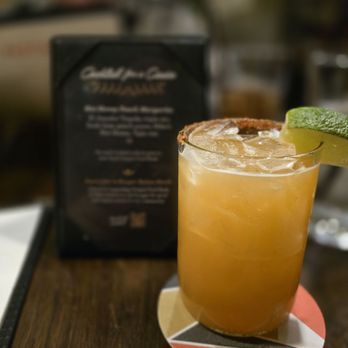 Pastini - Hot Honey Peach Margarita September Cocktail for a Cause $1 from every drink goes to the Oregon Food Bank - Italian Near Me - Bend, Oregon Pastini - Hot Honey Peach Margarita September Cocktail for a Cause $1 from every drink goes to the Oregon Food Bank - Italian Near Me - Bend, Oregon