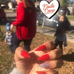 Stilleto Nails amazing Job!