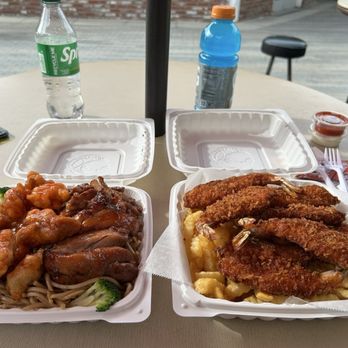 Mini Chinese Food - Orange Chicken ala carte Combo #8. Shrimp Stick & Teriyaki Chicken - Chinese Near Me - Redondo Beach, California Mini Chinese Food - Orange Chicken ala carte Combo #8. Shrimp Stick & Teriyaki Chicken - Chinese Near Me - Redondo Beach, California