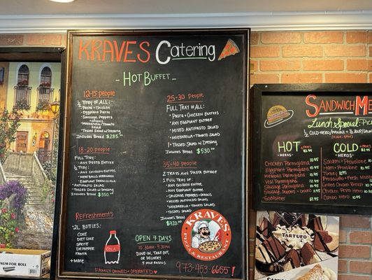 Menu photo 2 Kraves Pizza & Restaurant Denville, NJ Menu photo 2 Kraves Pizza & Restaurant Denville, NJ