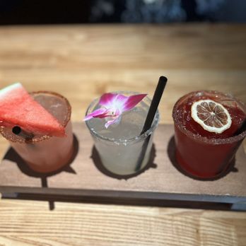 Palenque Kitchen - Margarita sampler - Mexican Near Me - Riverside, California Palenque Kitchen - Margarita sampler - Mexican Near Me - Riverside, California