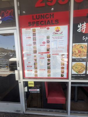 Menu photo 2 China Aaa Las Vegas, NV