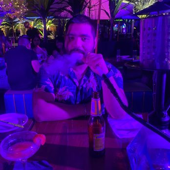 The Garden - Lucky rose cocktail  Hookah  Águila beer - Wine Bars Near Me - Elizabeth, New Jersey