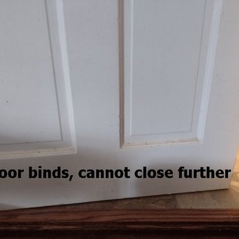 FloorGem Services - Kitchen door cannot close fully now - Flooring Near Me - Columbia, Maryland