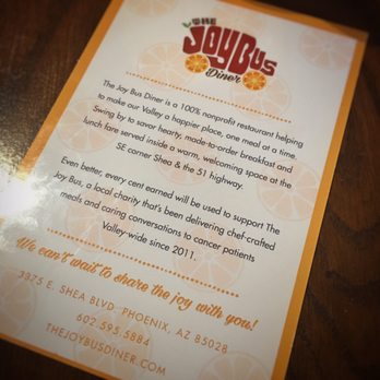 The Joy Bus Diner - Breakfast & Brunch Near Me - Phoenix, Arizona The Joy Bus Diner - Breakfast & Brunch Near Me - Phoenix, Arizona