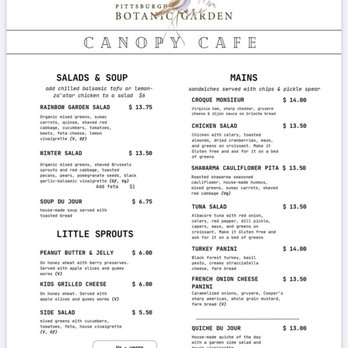 Canopy Cafe - Pittsburgh Botanic Garden - Cafes Near Me - Oakdale, Pennsylvania Canopy Cafe - Pittsburgh Botanic Garden - Cafes Near Me - Oakdale, Pennsylvania
