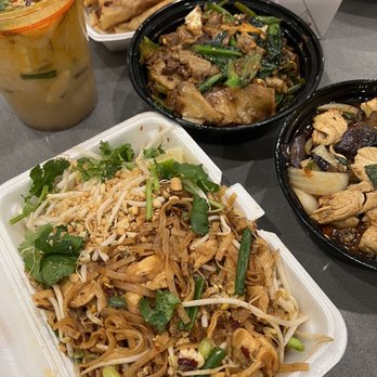 Erawan Thai - 50. Pad Thai with chicken - Thai Near Me - Columbus, Ohio Erawan Thai - 50. Pad Thai with chicken - Thai Near Me - Columbus, Ohio