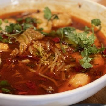 Hot Dumplings - Sichuan Boil Beef and Fish - Dim Sum Near Me - Lake Forest, California