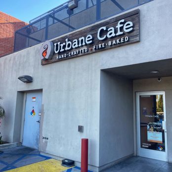Urbane Cafe - Back Entrance from Parking Lot - Sandwiches Near Me - Pasadena, California