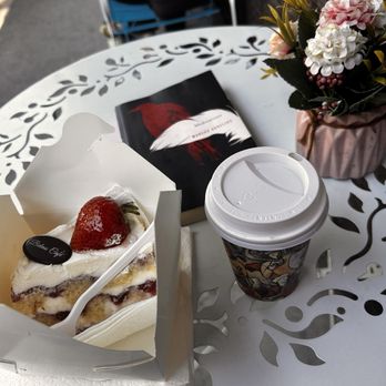 Belmo Cafe - Turkish coffee and strawberry cake - Coffee & Tea Near Me - Berkeley, California