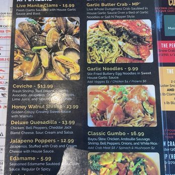 Hook & Reel Cajun Seafood & Bar - Menu as of 4/12/24 - Seafood Near Me - Sacramento, California Hook & Reel Cajun Seafood & Bar - Menu as of 4/12/24 - Seafood Near Me - Sacramento, California