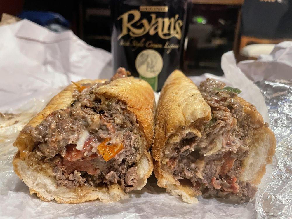 Food from Osman's Pizza & Grill