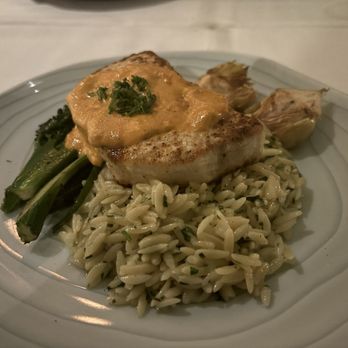 Stockyards Restaurant - Herb Crusted Alaskan Halibut - Steakhouses Near Me - Phoenix, Arizona