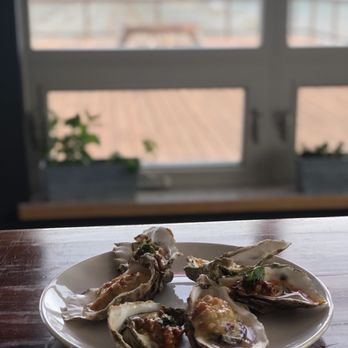 Broken Oar Oyster Bar - 1/2 dozen baked Peterson bay oysters - Wine Bars Near Me - Homer, Alaska Broken Oar Oyster Bar - 1/2 dozen baked Peterson bay oysters - Wine Bars Near Me - Homer, Alaska