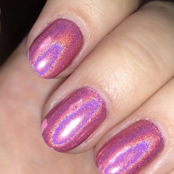 Naild It London - chrome on middle finger already chipped (3 days later, extra $20) - Nail Salons Near Me - Glendale, California Naild It London - chrome on middle finger already chipped (3 days later, extra $20) - Nail Salons Near Me - Glendale, California