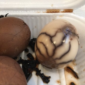 T4 Natomas - Boiled tea eggs. They have a smoky tea flavor. :-) - Coffee & Tea Near Me - Sacramento, California T4 Natomas - Boiled tea eggs. They have a smoky tea flavor. :-) - Coffee & Tea Near Me - Sacramento, California