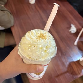 Cousteau's Waffle & Milkshake Bar  - Key lime milkshake - Waffles Near Me - St. Augustine Beach, Florida