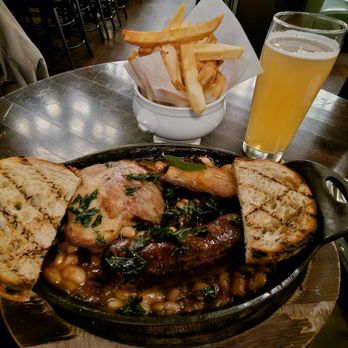 Avery Restaurant - Cassoulet with a side of triple cooked French fries. - French Near Me - Boise, Idaho