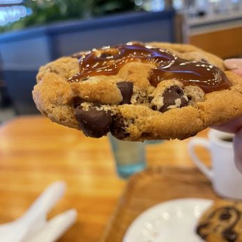 Q Cumbers - chewy gooey Chocolate chip cookie - Buffets Near Me - Edina, Minnesota