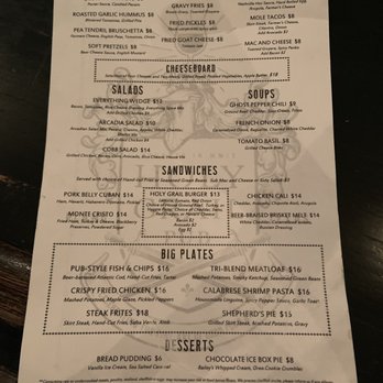 The Holy Grail Pub - Menu - Pubs Near Me - Plano, Texas The Holy Grail Pub - Menu - Pubs Near Me - Plano, Texas