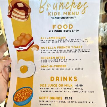 Brunches at Randall - Kids menu - Breakfast & Brunch Near Me - Wilmington, North Carolina
