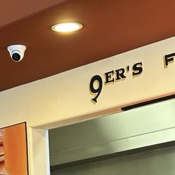 9ers Grill - Sign on the wall