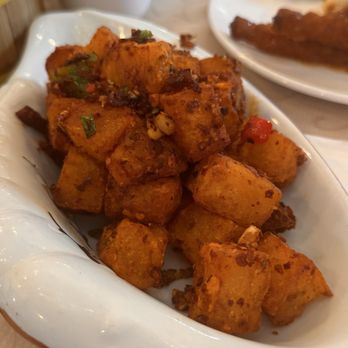 New Asian BBQ - Turnip cake in XO sauce - Dim Sum Near Me - Las Vegas, Nevada New Asian BBQ - Turnip cake in XO sauce - Dim Sum Near Me - Las Vegas, Nevada