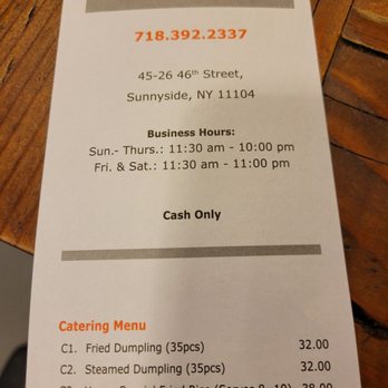Dumplings & Things - a menu for a restaurant - Chinese Near Me - Sunnyside, New York Dumplings & Things - a menu for a restaurant - Chinese Near Me - Sunnyside, New York