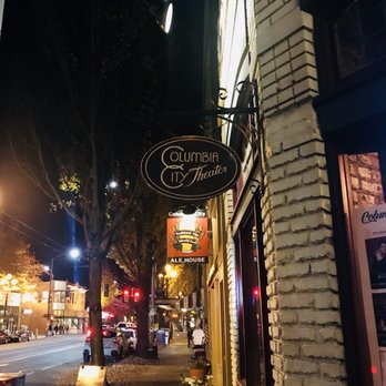 Columbia City Theater - Cute little sign - Performing Arts Near Me - Seattle, Washington