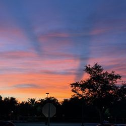 Kohl's - The sky from the lot
