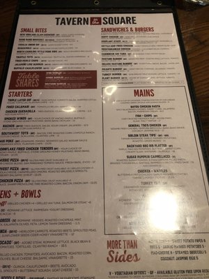 Menu photo 7 Tavern in the Square Shrewsbury, MA