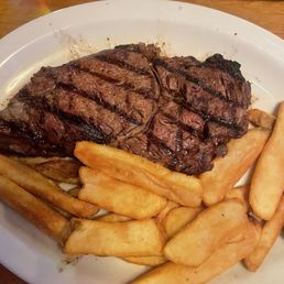 Fort Worth Ribeye and steak fries Fort Worth Ribeye and steak fries