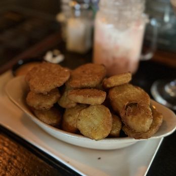 Shakespeare Pub & Grille - "Beer Battered Pickles" with Chipotle Mayonnaise - Pubs Near Me - San Diego, California