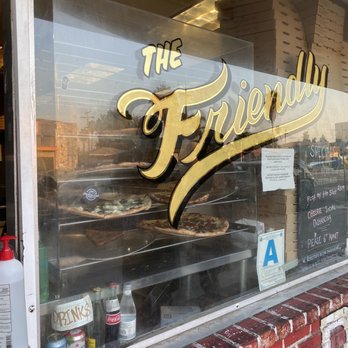 The Friendly - Pizza in the window - Pizza Near Me - San Diego, California The Friendly - Pizza in the window - Pizza Near Me - San Diego, California