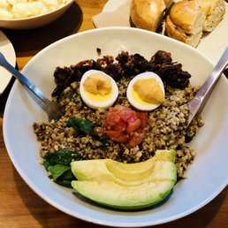 Bacon Avocado Power Quinoa Bowl