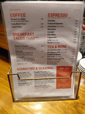 Menu photo 3 Intelligentsia Coffee Chicago, IL