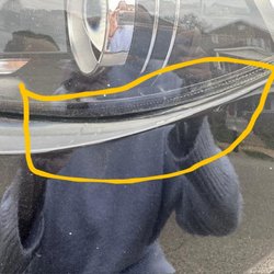 Central Auto Body Rebuilders - Damage to bumper while in the shop. This was fixed on the second go around.