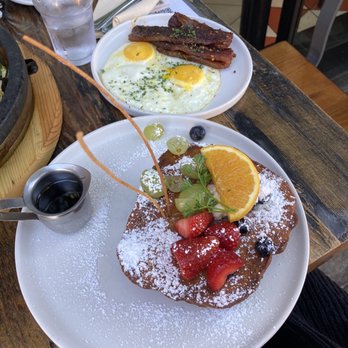 Kitchen Story - Mascarpone Stuffed Deep Fried French Toast - Breakfast & Brunch Near Me - Oakland, California Kitchen Story - Mascarpone Stuffed Deep Fried French Toast - Breakfast & Brunch Near Me - Oakland, California