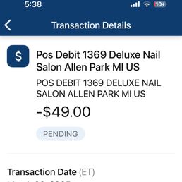 Me and my girlfriend went at the same time and both received the same pedi I was charged extra Me and my girlfriend went at the same time and both received the same pedi I was charged extra