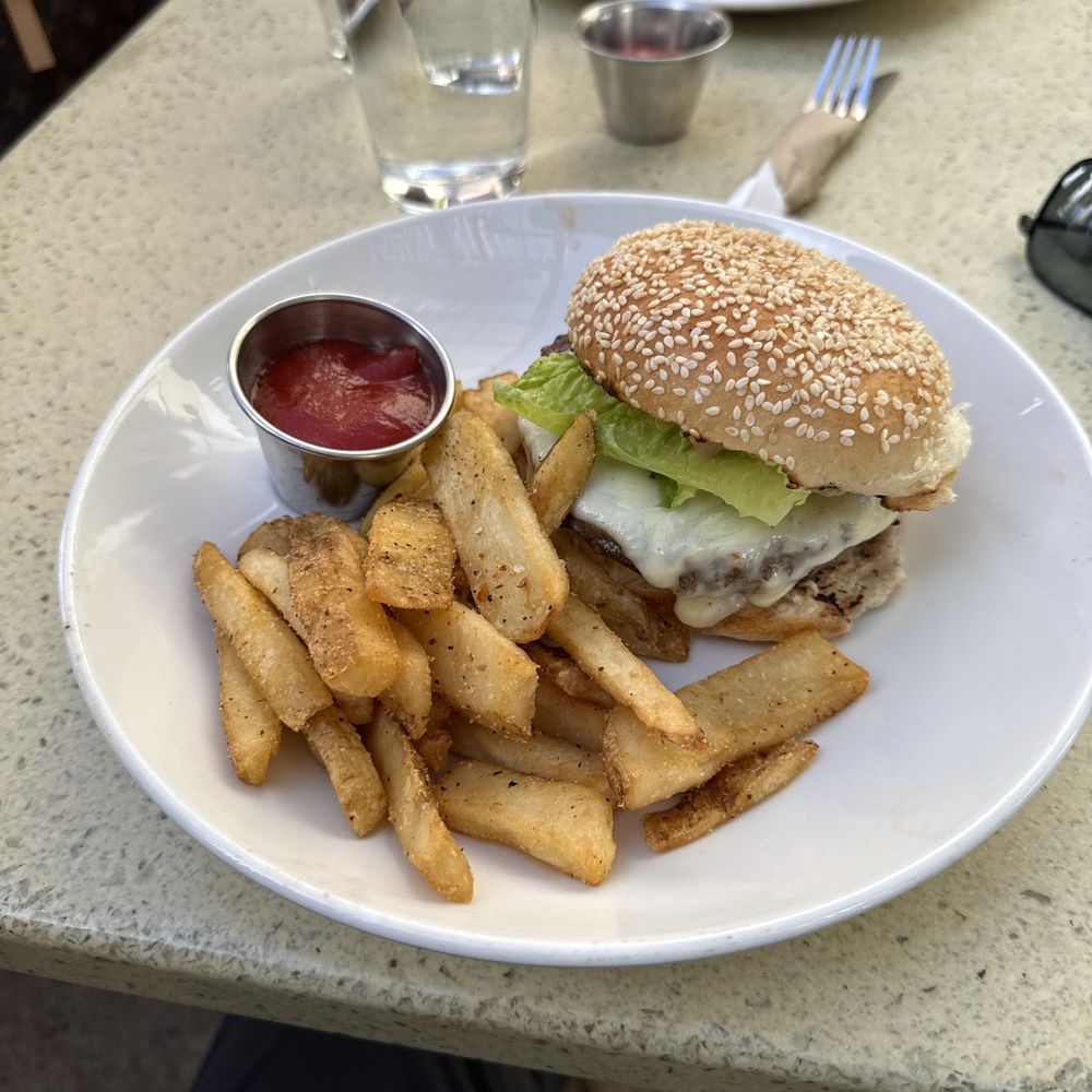 Burger and Fries Burger and Fries