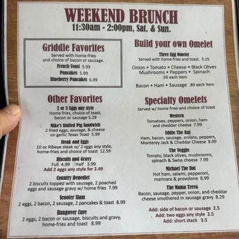 Scooters - Weekend Breakfast Menu - American Near Me - Hobe Sound, Florida Scooters - Weekend Breakfast Menu - American Near Me - Hobe Sound, Florida