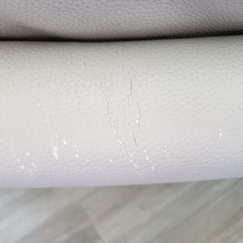 Boss Optima - Cracked leather and worn down finish from excessive brush on drill - Carpet Cleaning Near Me