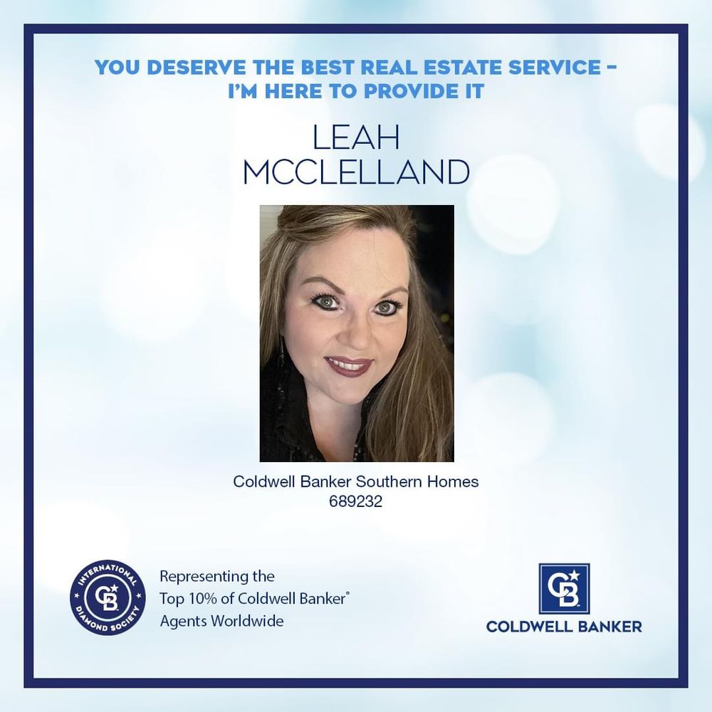 LEAH MCCLELLAND COLDWELL BANKER SOUTHERN HOMES Updated September