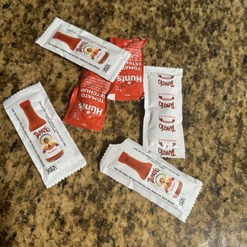 Los Primos Cantina - Opened packet of Tapatio, I did not have any during my meal... - Mexican Near Me - Costa Mesa, California Los Primos Cantina - Opened packet of Tapatio, I did not have any during my meal... - Mexican Near Me - Costa Mesa, California