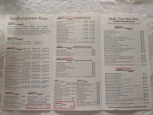 Menu photo 2 Wood Fired Oven Grottoes, VA Menu photo 2 Wood Fired Oven Grottoes, VA