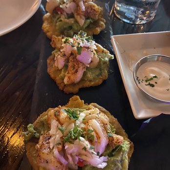 COPA - Shrimp tostones - Latin American Near Me - St. Petersburg, Florida COPA - Shrimp tostones - Latin American Near Me - St. Petersburg, Florida