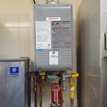 Commando Plumbing - Commercial Noritz Tankless installation done by Senior technician Cesar Ventura - Plumbing Near Me - Menlo Park, California Commando Plumbing - Commercial Noritz Tankless installation done by Senior technician Cesar Ventura - Plumbing Near Me - Menlo Park, California