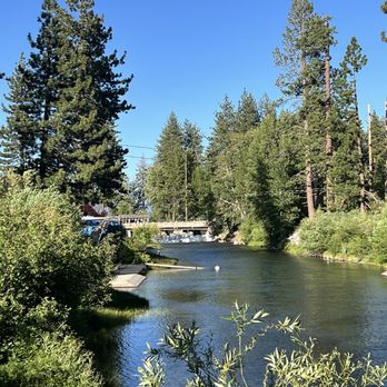 Fireside Pizza - The view - Pizza Near Me - Olympic Valley, California
