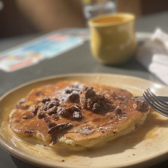 Snooze, an A.M. Eatery - Cinnamon Bun pancake - Breakfast & Brunch Near Me - Tustin, California Snooze, an A.M. Eatery - Cinnamon Bun pancake - Breakfast & Brunch Near Me - Tustin, California