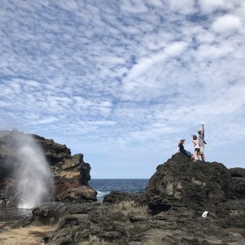 Unique Maui Tours - Waiting for the perfect timing to get a shot of the Nakalele blowhole on a West Maui Adventures private tour - Tours Near Me Unique Maui Tours - Waiting for the perfect timing to get a shot of the Nakalele blowhole on a West Maui Adventures private tour - Tours Near Me
